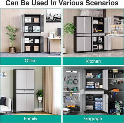 Metal Garage Storage Cabinet - Image 6