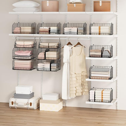 SWTYMIKI Hanging Closet Organizer Storage - Image 8