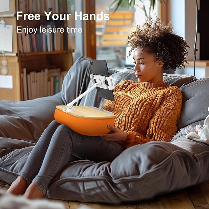 Lap Beanbag Cozy Kindle Pillow Stand - Image 8