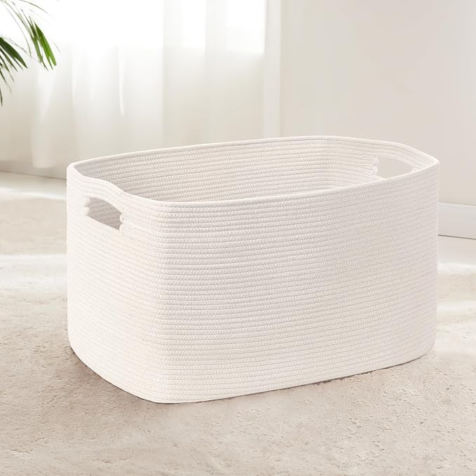 86L Large Baby Girls Laundry Basket by SunNewt