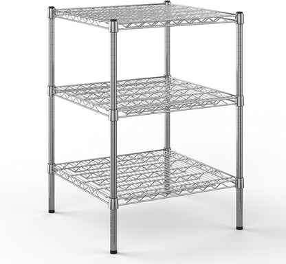 24" Deep x 24" Wide x 34" Height Wire Shelving Kit | 3-Tier | NSF Commercial by Regal+Altair