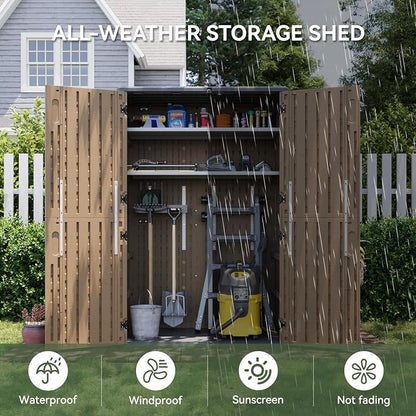 Aoxun Outdoor Storage Shed - Image 3