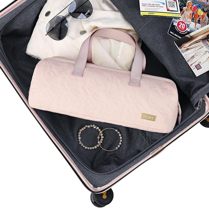 NISHEL Hair Tools Travel Carrying Bag, Portable Hair Air Wrap Dryer Case - Image 5