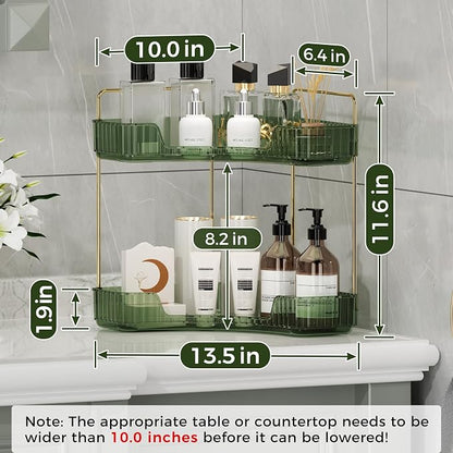 YCIA&DONE Corner Bathroom Counter Organizer, Makeup Organizer - Image 6