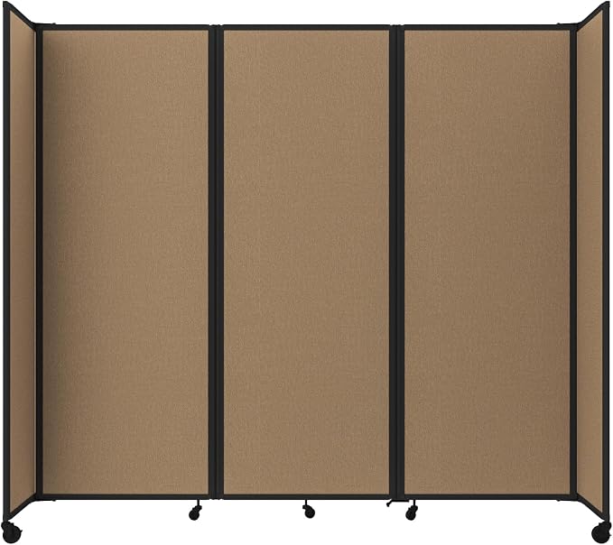 Versare Room Divider 360 Portable Wall Partition | Folding Panels | Large by VERSARE