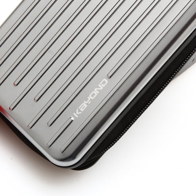 KAYOND Anti-Shock Silver Aluminium Carry Travel Protective Storage Case Bag - Image 4