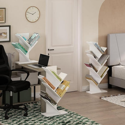 Furinno Tree Book Shelf, 5-Tier Bookshelf, Tree Bookcase - Image 5