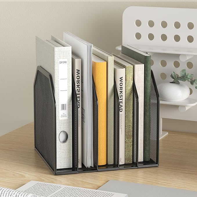 Metal 5-Section File Folder Organizer - Image 6