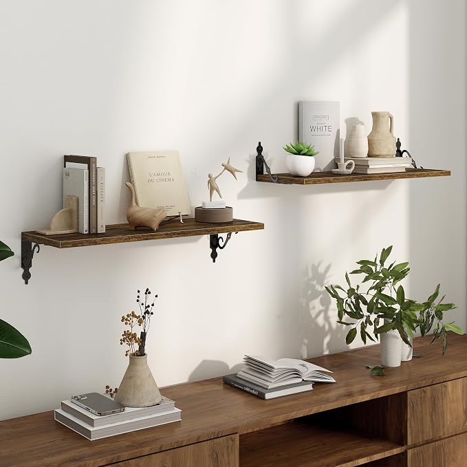 Floating Shelves for Wall, 8 Inch Deep Floating Shelf - Image 2