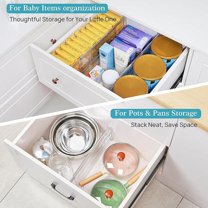 Vtopmart 8 Pack 6" Tall Upgrade Drawer Dividers - Image 5
