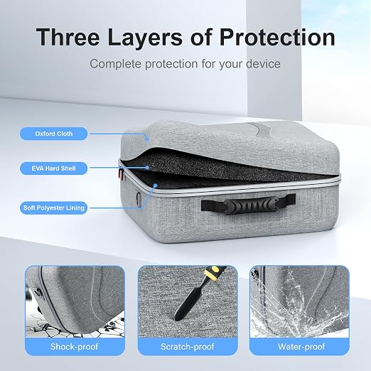 Large Carrying Case for Meta Quest 3/Quest 3S, Compatible - Image 7