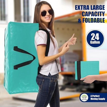 Cosy Family 4 Pack Heavy Duty Extra Large Moving Bags - Image 7