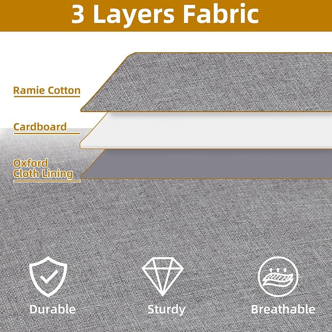 Under Bed Storage Containers, 23.6 x 11.8 x 5.9 Inch Collapsible Clothes - Image 7