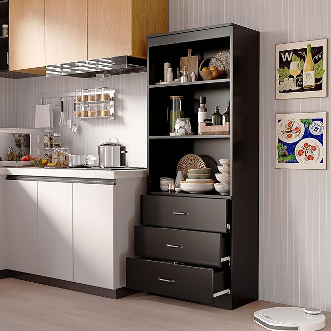 oneinmil 70" H 6-Tier Bookshelf - Image 6