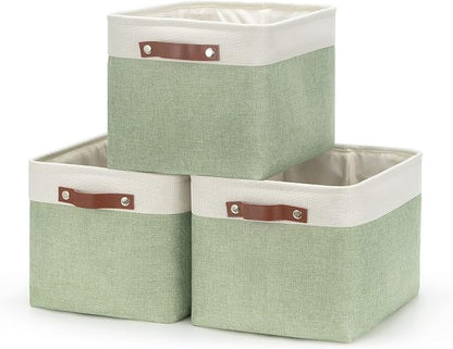 HNZIGE Storage Basket for Organizing Clothes Decorative Storage Bins for by HNZIGE