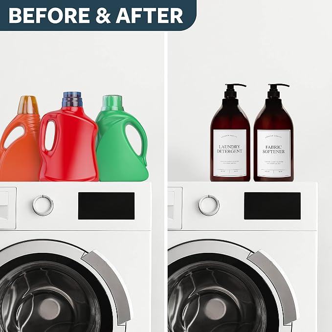 Calindiana Modern Farmhouse Liquid Laundry Detergent and Fabric Softener - Image 5