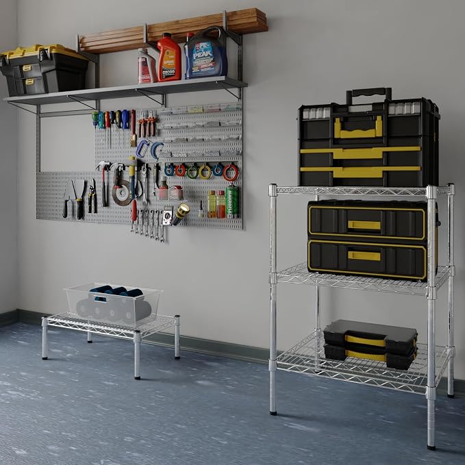 21" Deep x 24" Wide x 34" Height Wire Shelving Kit | 3-Tier | NSF Commercial - Image 5