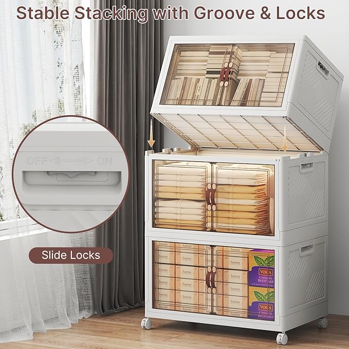 720Qt Stackable Storage Bins - Image 4