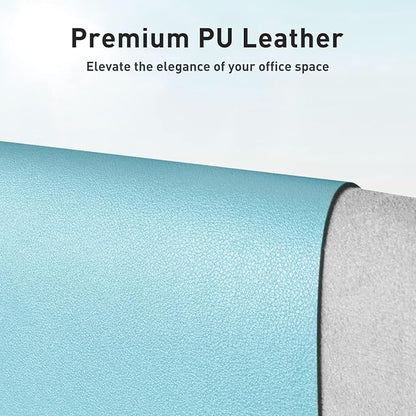 Aothia Large PU Leather Desk Pad Protector – Non-Slip Mouse Pad & Writing Mat - Image 2