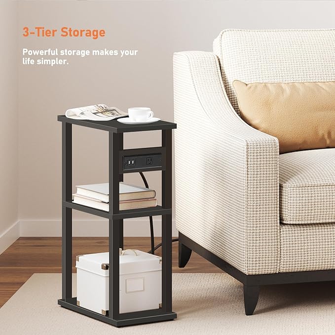 TUTOTAK Small Narrow Side Table - Image 5