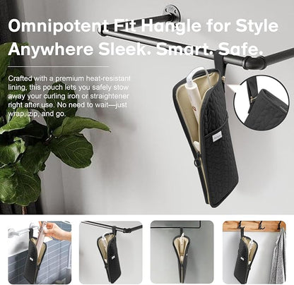 Hot Tools Organizer Heat Resistant Mat Case Hair Tools Holder Travel Bag - Image 3