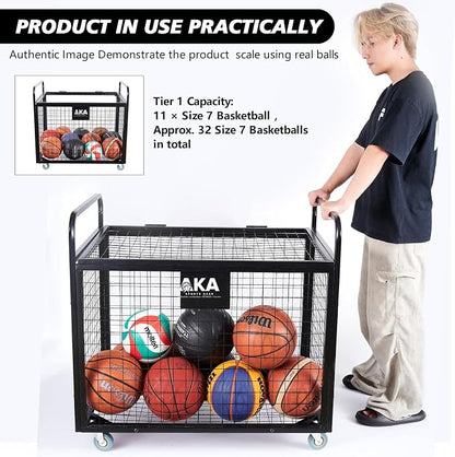 AKA Sports Ball Equpment Cart | Ball Storage - Image 4