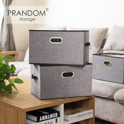 PRANDOM Larger Collapsible Storage Bins - Image 2