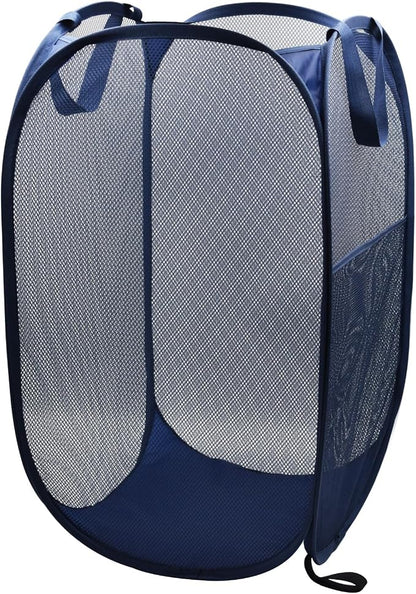 HONOMA Sturdy Mesh Laundry Hamper Basket Bag, Pop up Basket by HONOMA