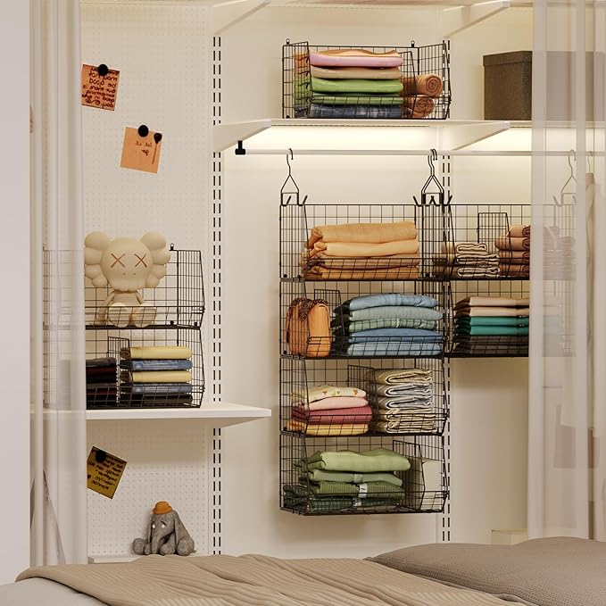 4 Tier Hanging Closet Organizer - Image 2