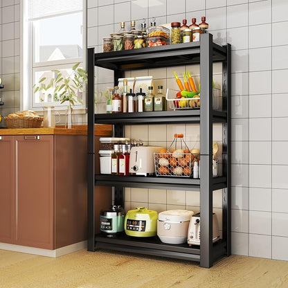 Storage Shelves, Garage Metal Shelving Unit, Adjustable, Double-Layer Column - Image 5