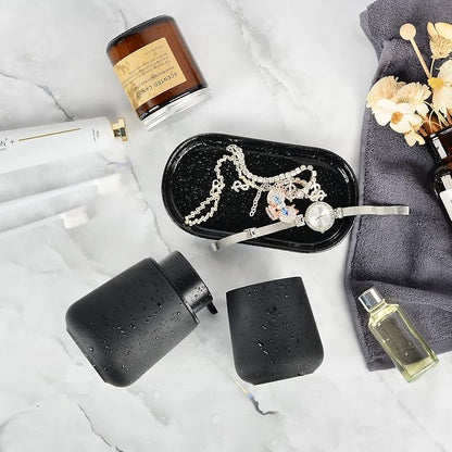 BosilunLife Black Bathroom Accessory Set - Image 6