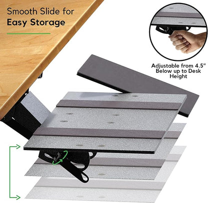 KT1 Ergonomic Keyboard Tray Under Desk - Image 6