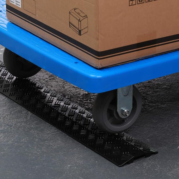 Small 2 Pack - Floor Cord Cover Cord Protector Drop Over Drop Trak Cable Ramp - Image 5