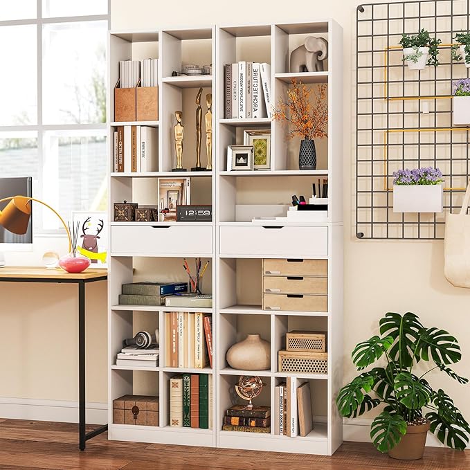 Tangkula 71” Tall Bookcase - Image 5