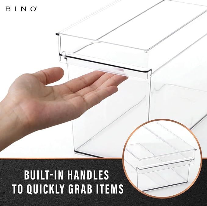 BINO | Plastic Storage Bins, Medium | THE HANDLER COLLECTION | Multipurpose - Image 3