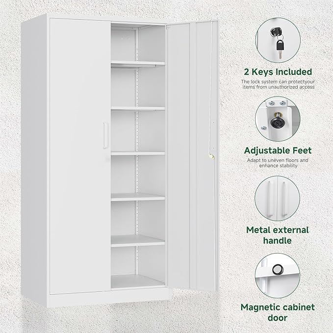 Letaya Metal Storage Cabinets - Image 6