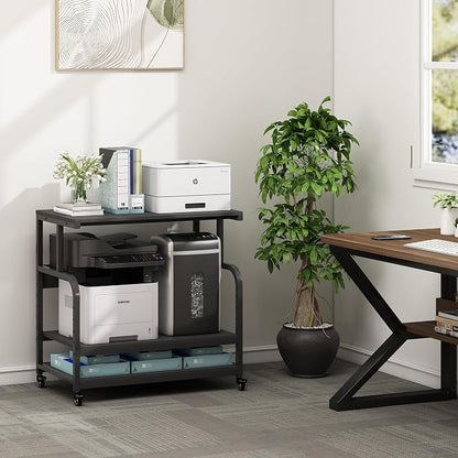 32.3" x 18.9" Extra Large Printer Stand Table - Image 6