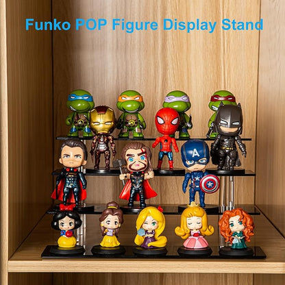 4 Tier Perfume Organizer Stand, Acrylic Risers Display Stands, Display Risers - Image 3