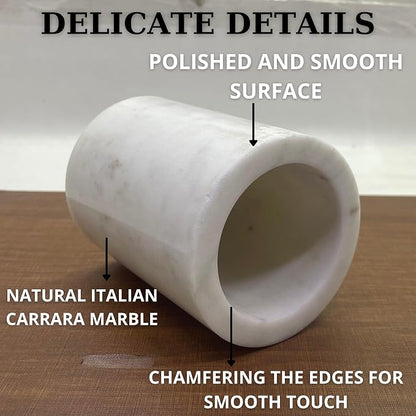 Natural Marble Pencil Pen Holder Stand - Image 8