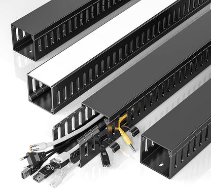 Yecaye 62.8in Cable Raceway, Large Under Desk Cable Management by Yecaye