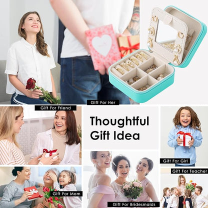Birthday Gifts For Women, Initial Jewelry Box, Travel Jewelry Case, Gifts for - Image 7