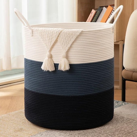 OIAHOMY 100L Laundry Hamper, Dirty Clothes Hamper by MasterofSpaceOptimization