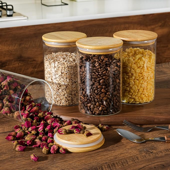 32oz Straight Cylindrical Airtight Storage Containers - Image 7
