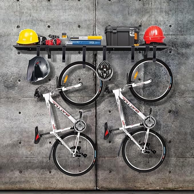 Garage Wall Shelving, 1X4 ft Garage Storage Rack, Heavy Duty Wall Mounted - Image 6