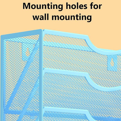 Kuntine.B Wall File Organizer Office Hanging Magazine Holder Wall File Organizer - Image 4