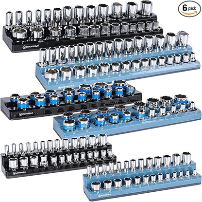 Magnetic Socket Organizer by Unknown