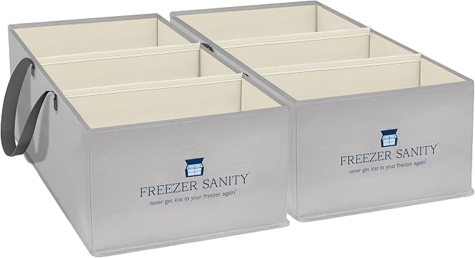 The Original Chest Freezer Organizer Bins, Stackable Storage Organizers - Image 8