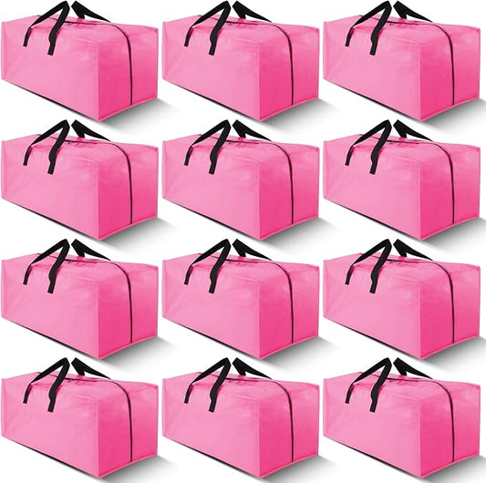 Cosy Family 12 Pack Heavy Duty Extra Large Moving Bags by Cosy+Family