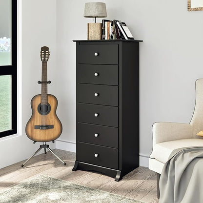 Prepac Sonoma 6 Drawer Dresser for Bedroom, Tall Chest of Drawers, Bedroom - Image 6