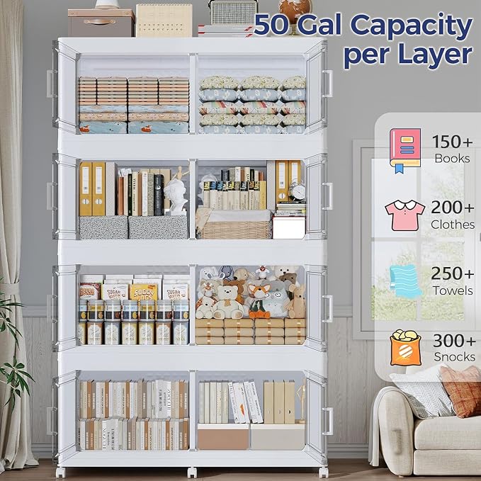 250Gal Stackable Storage Bins - Image 4